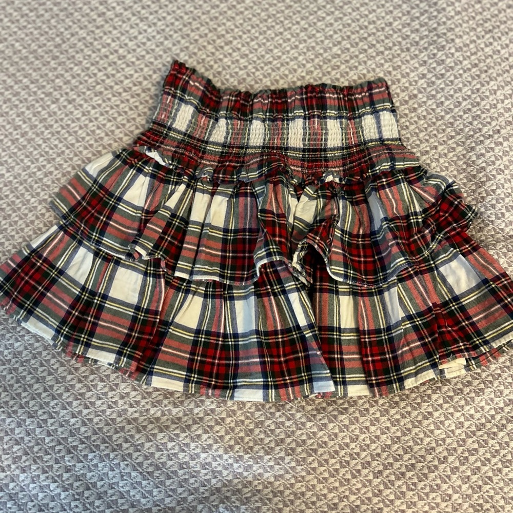 🎀 Janie and Jack Red and White Plaid Skirt